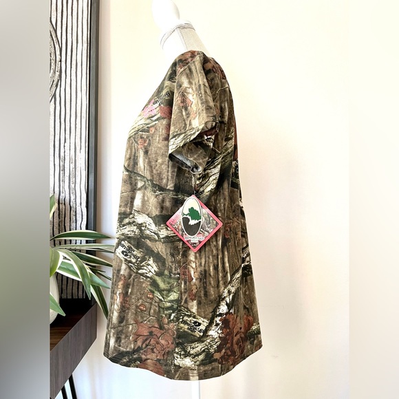 🆕 MOSSY OAK Ladies Break Up Infinity Camo SS Tee NWT - Picture 2 of 7
